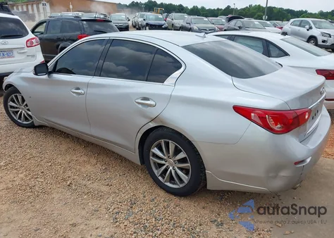 2015 Infiniti Q50 Premium from USA, damaged, VIN JN1BV7AP3FM349687